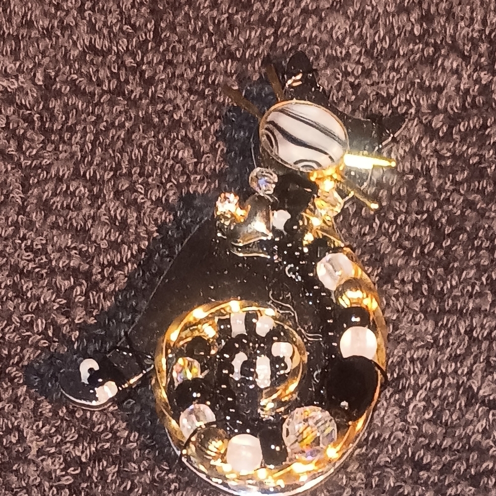 Liztech Silver And Crystal Pin - Picture 15 of 16